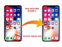 Thay màn hình iphone X chính hãng